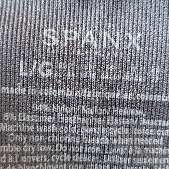 Spanx Womens Gray Camo Seamless Full Length Look At Me Now Leggings Large - Picture 2 of 2
